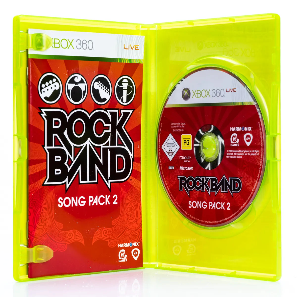 Rock Band Song Pack 2 - Xbox 360 spill - Retrospillkongen