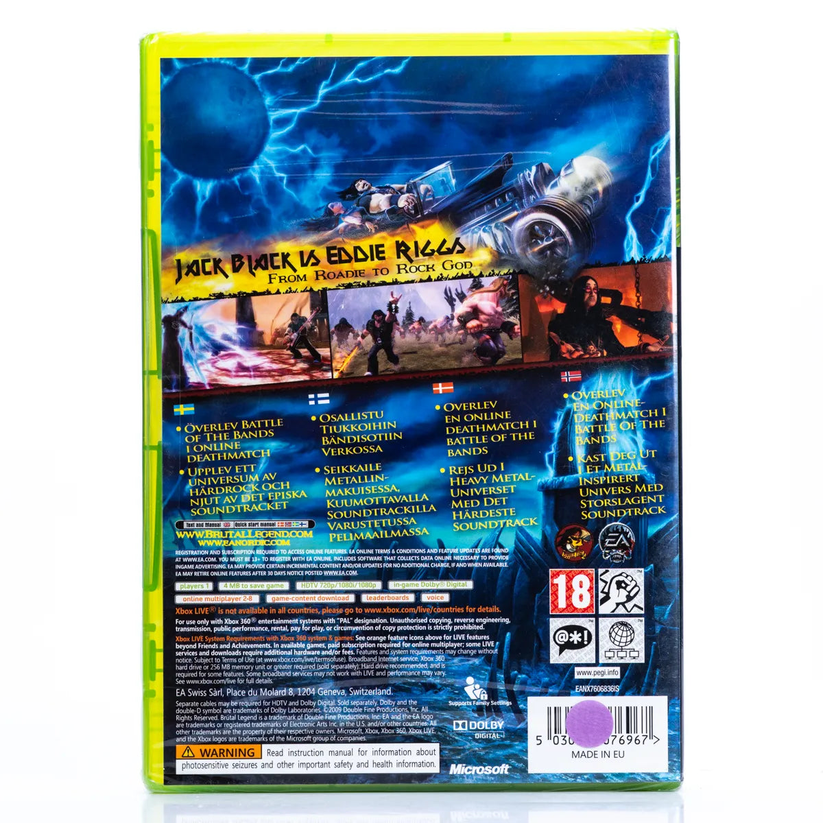 Brütal Legend - Xbox 360 spill (Forseglet) - Retrospillkongen