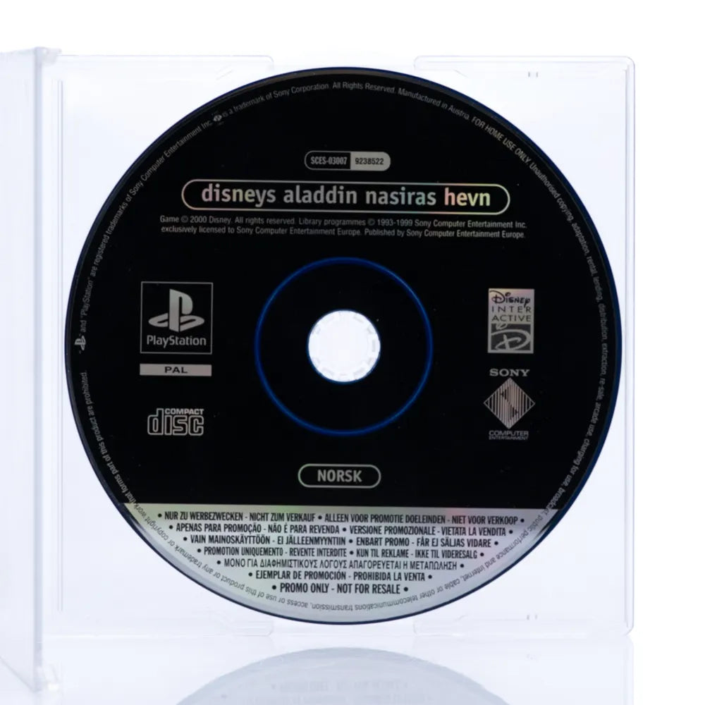 Disney's Aladdin: Nasiras Hevn - PS1 spill - Retrospillkongen