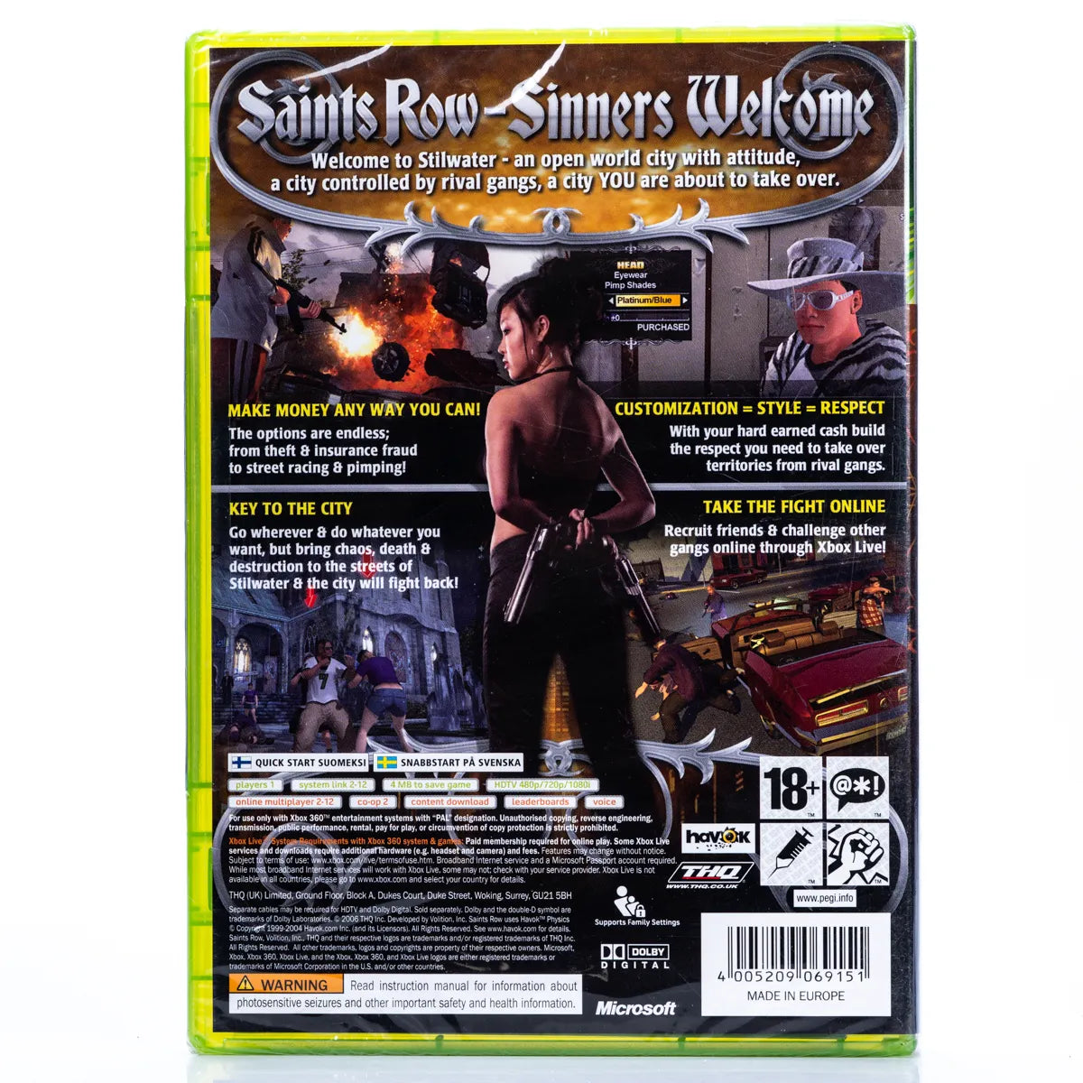 Saints Row - Xbox 360 spill (Forseglet) - Retrospillkongen