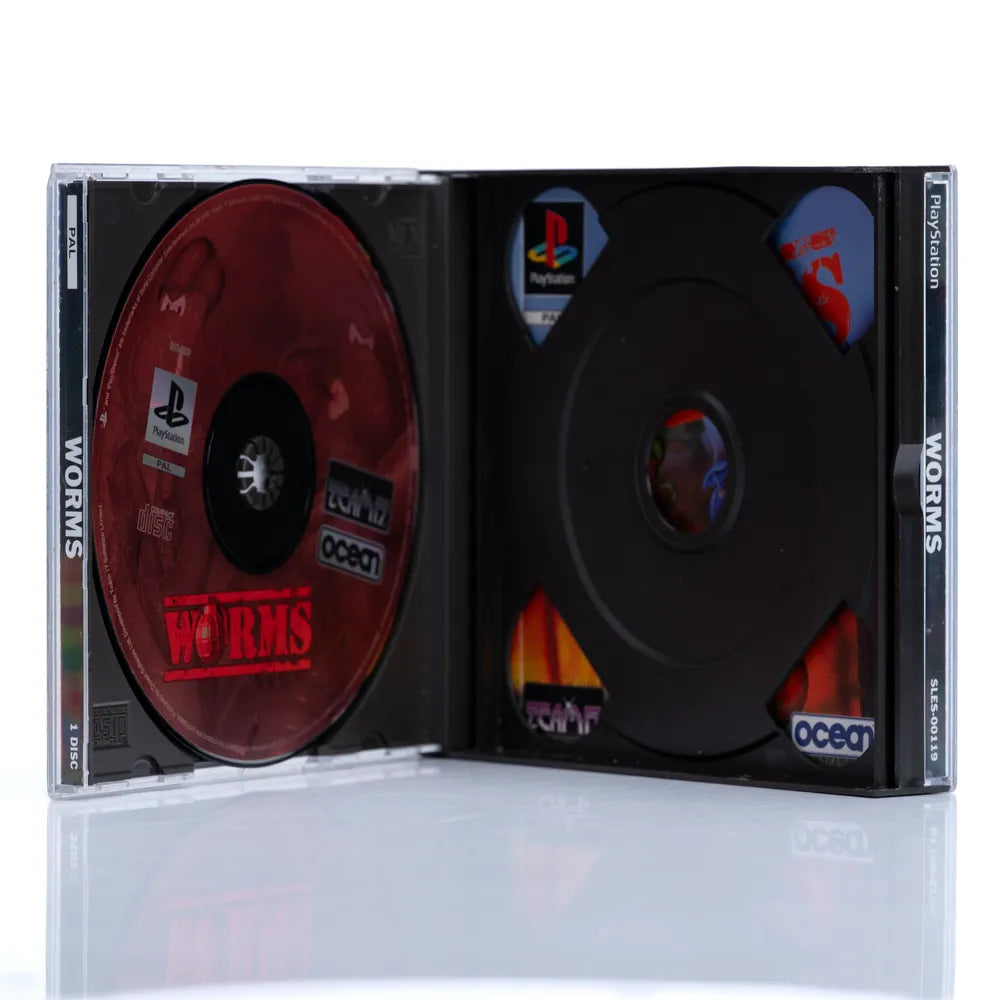 Worms - PS1 spill