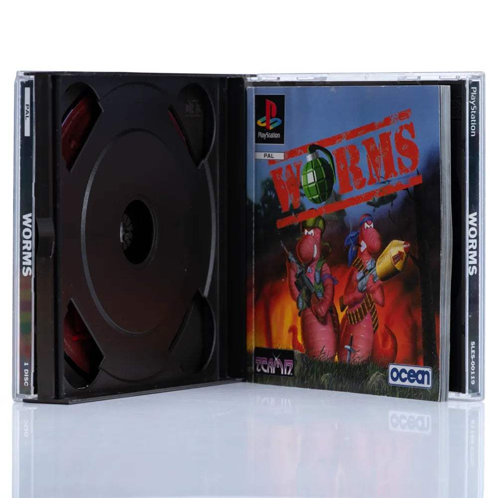 Worms - PS1 spill