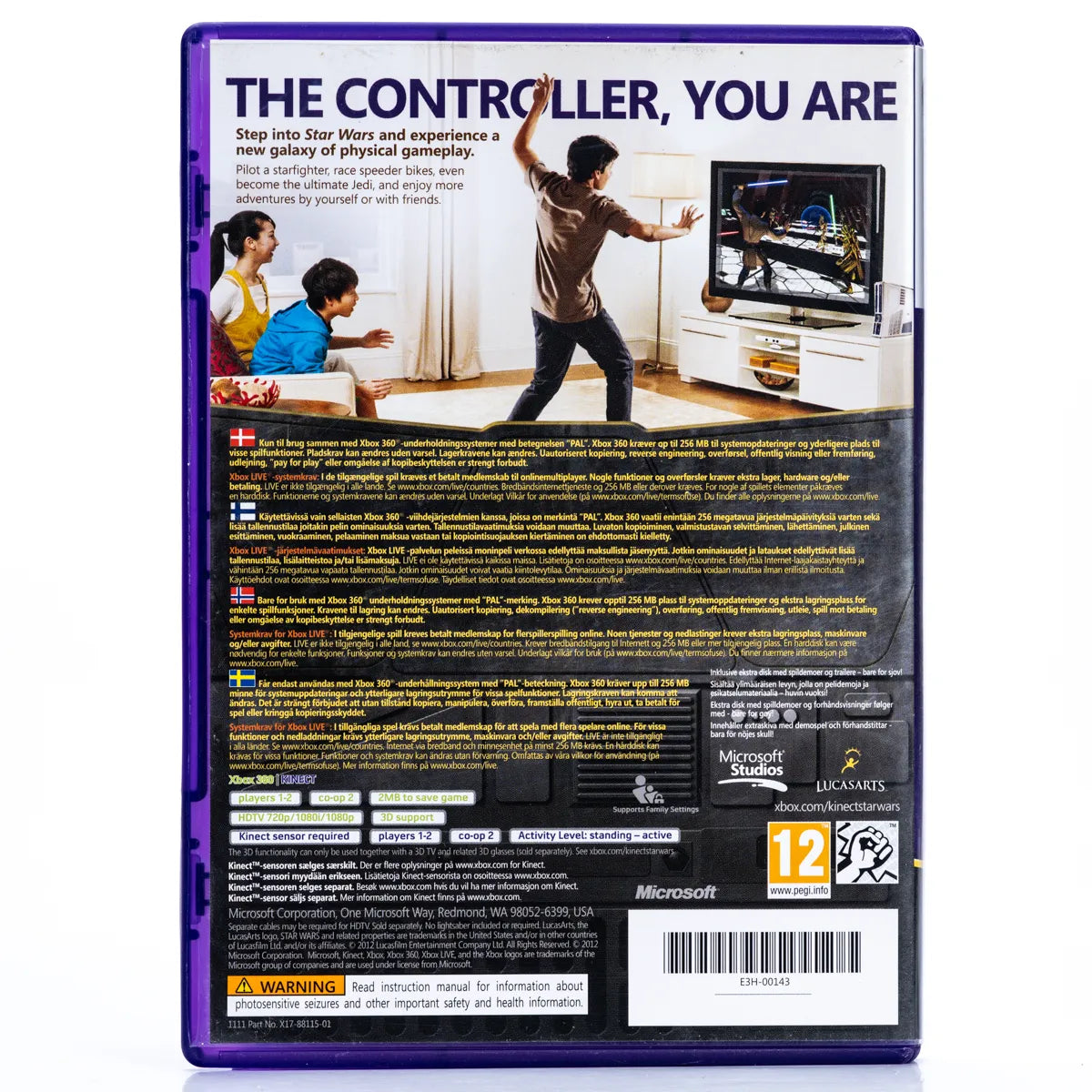 Kinect Star Wars - Xbox 360 spill - Retrospillkongen
