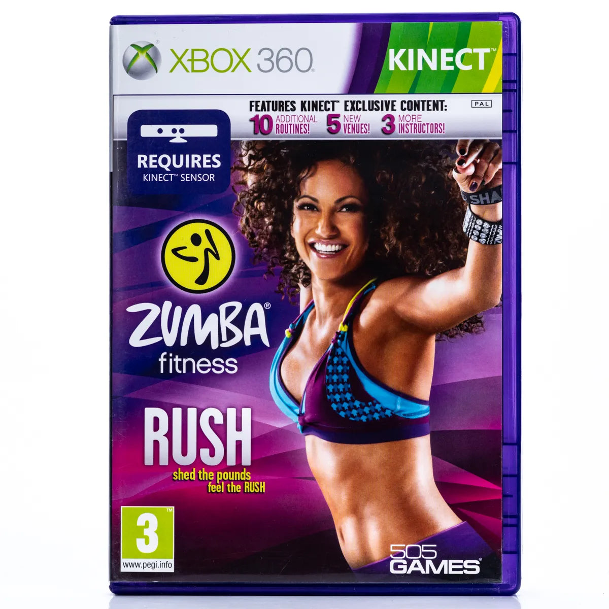 Zumba Fitness Rush - Xbox 360 spill - Retrospillkongen
