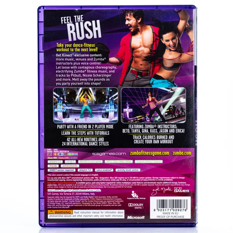 Zumba Fitness Rush - Xbox 360 spill
