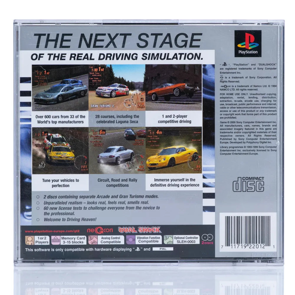 Gran Turismo 2: The Real Driving Simulator - PS1 spill