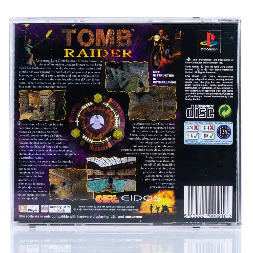 Tomb Raider - PS1 spill