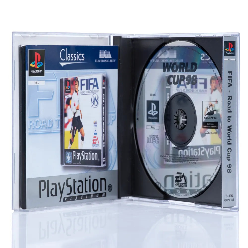 FIFA 98 Road to World Cup - PS1 spill - Retrospillkongen