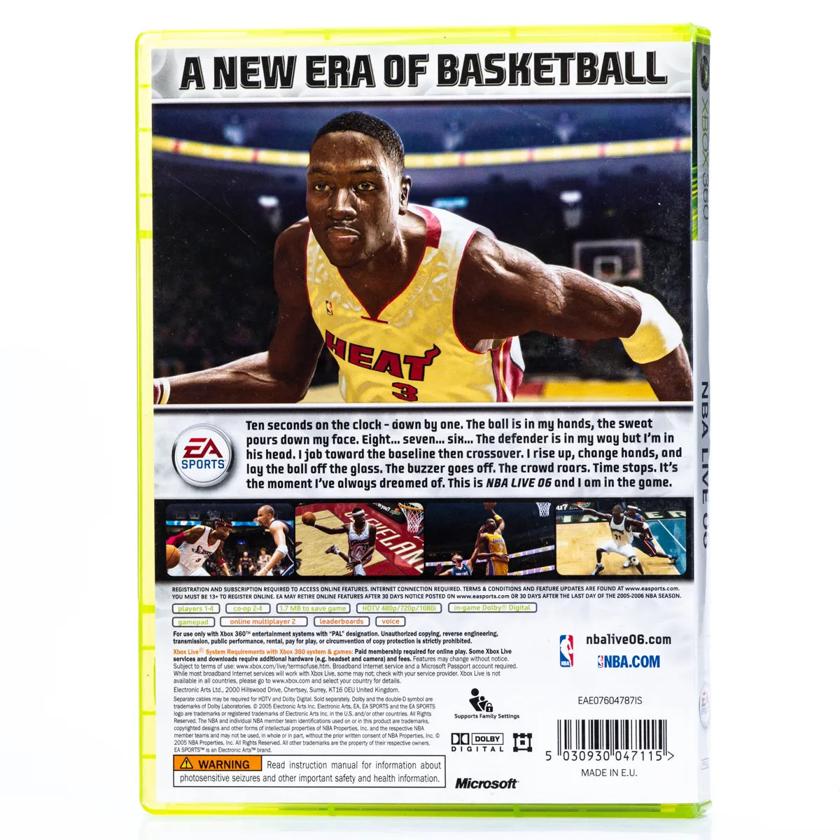 NBA Live 06 - Xbox 360 spill - Retrospillkongen