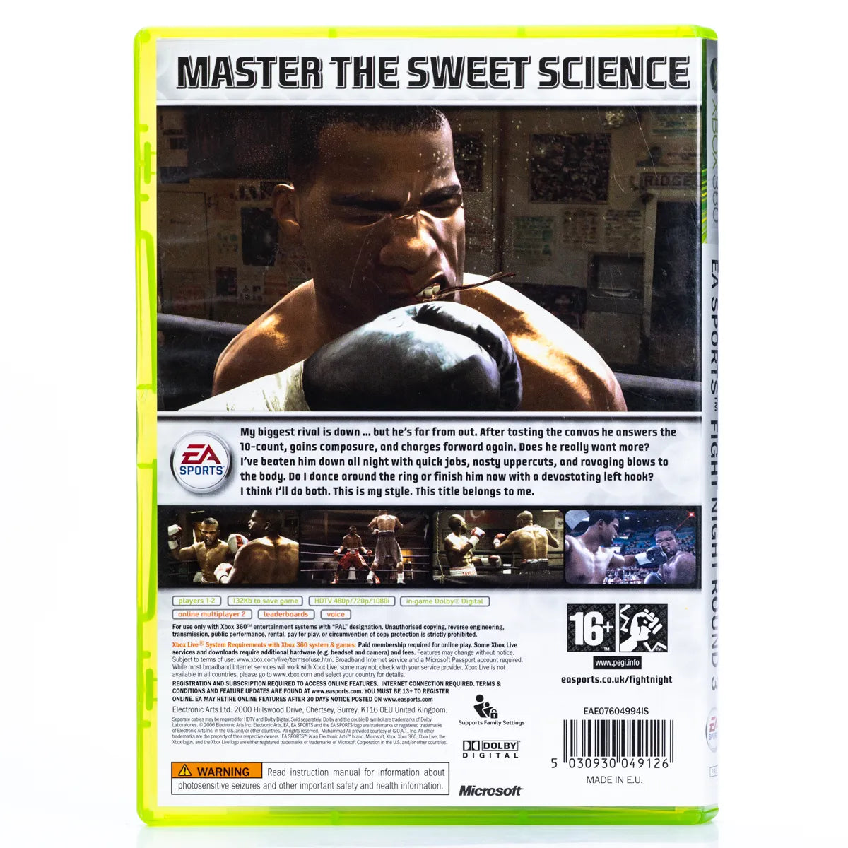 Fight Night Round 3 - Xbox 360 spill - Retrospillkongen