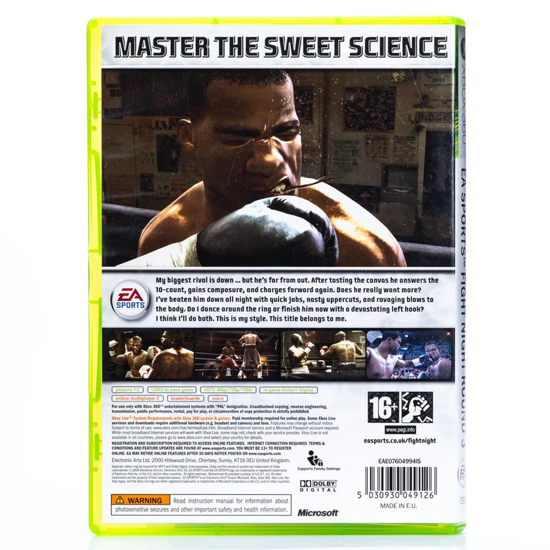 Fight Night Round 3 - Xbox 360 spill