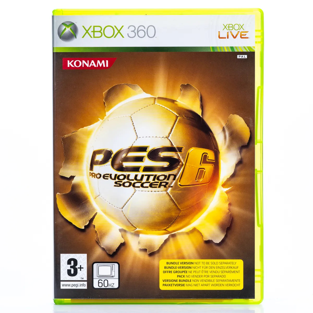 PES 6: Pro Evolution Soccer - Xbox 360 spill - Retrospillkongen