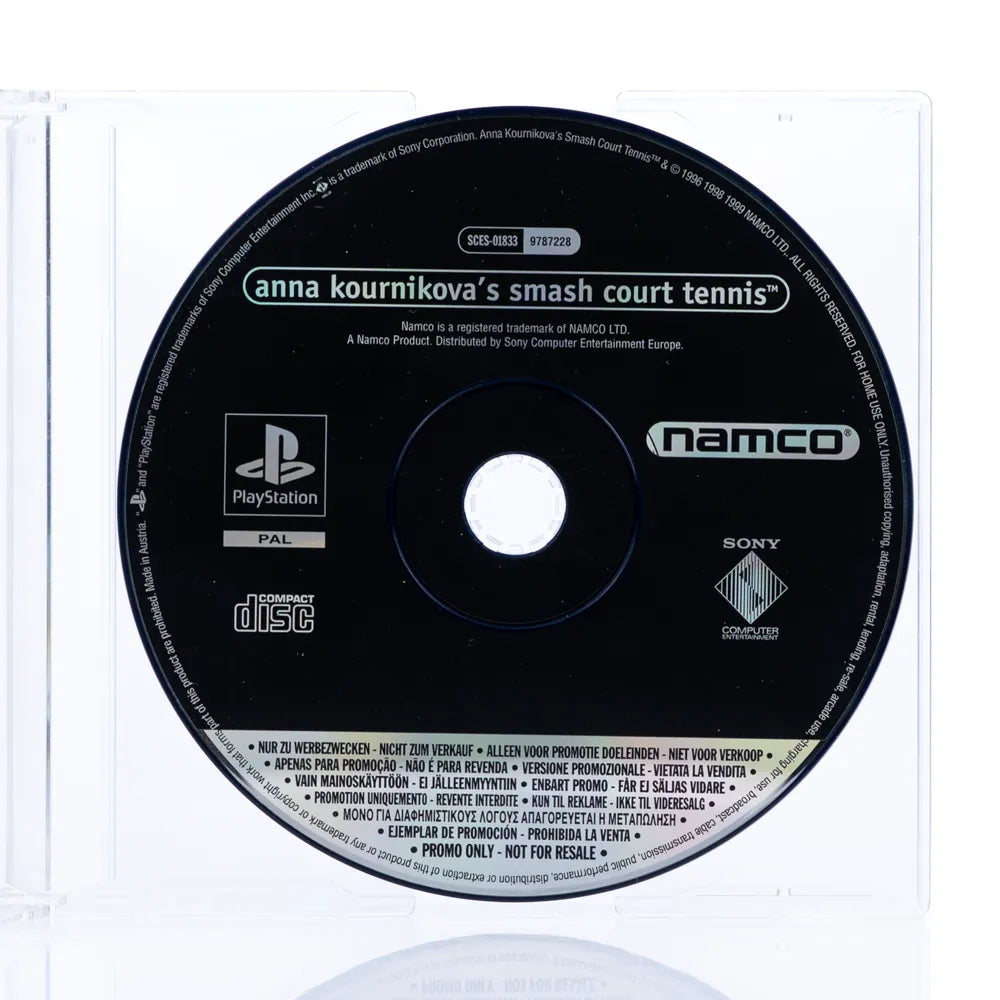 Anna Kournikova's Smash Court Tennis (Promo) - PS1 spill