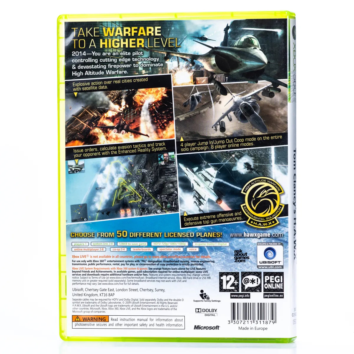 Tom Clancy`s H.A.W.X - Xbox 360 spill - Retrospillkongen
