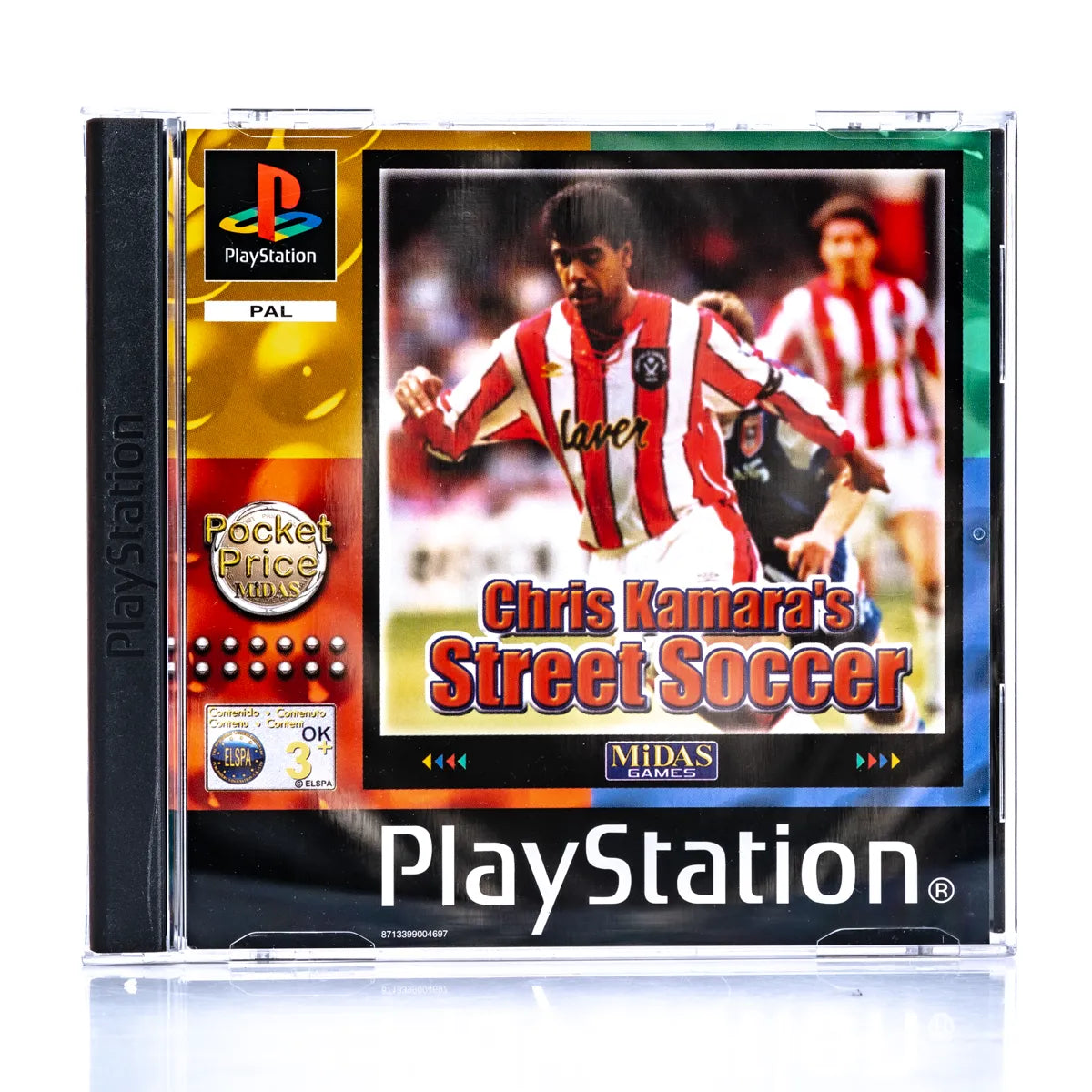 Chris Kamara's Street Soccer - PS1 spill - Retrospillkongen
