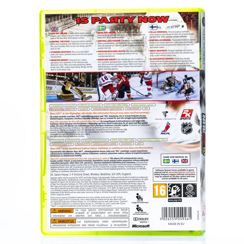 NHL 2K10 - Xbox 360 spill
