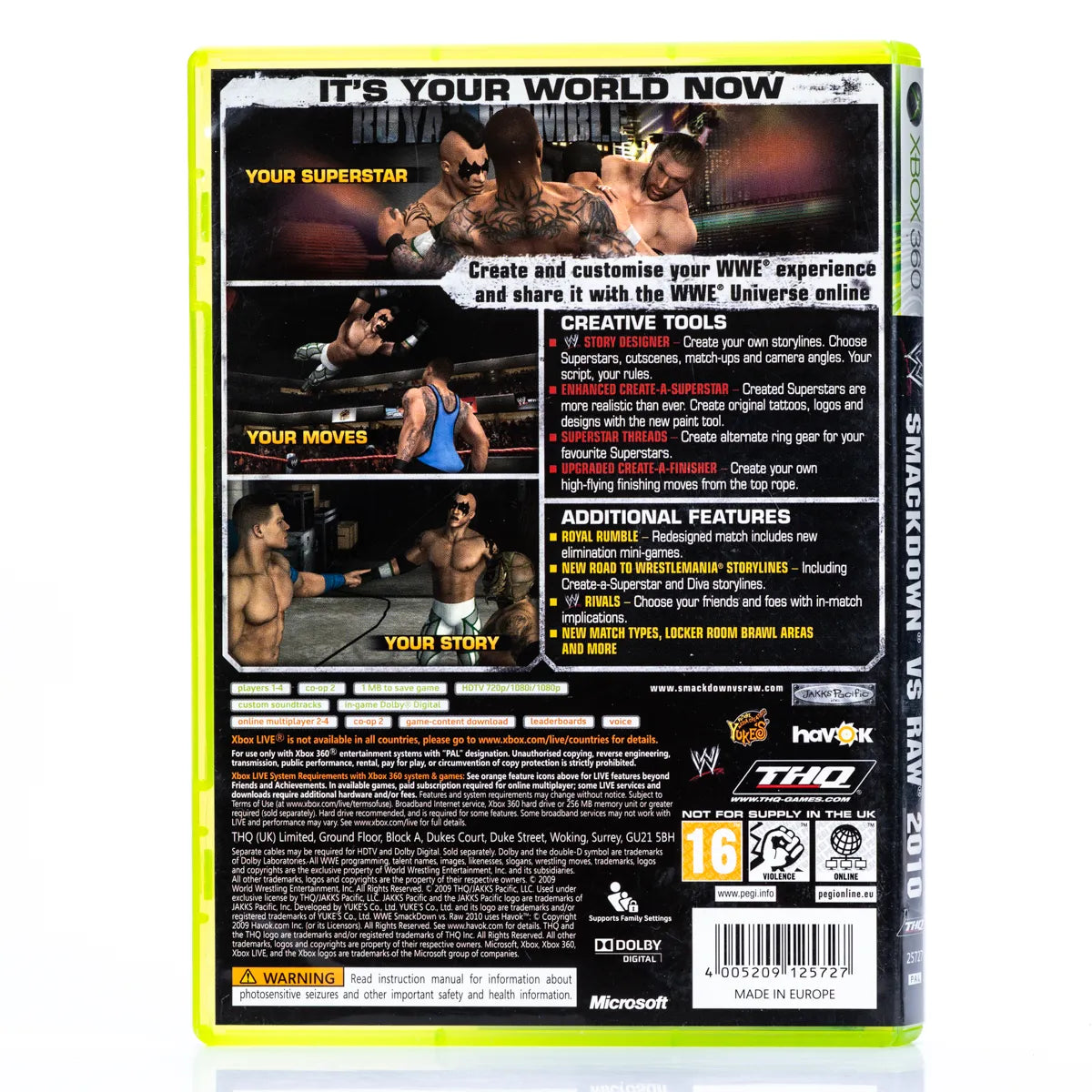 WWE Smackdown vs. Raw 2010 - Xbox 360 spill - Retrospillkongen