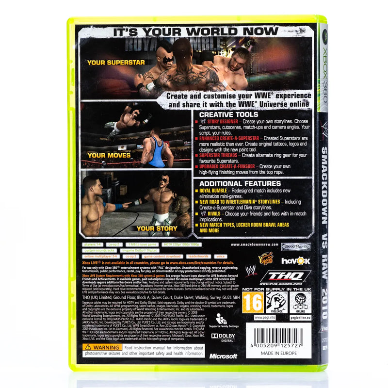 WWE Smackdown vs. Raw 2010 - Xbox 360 spill