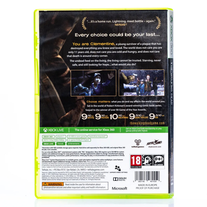 The Walking Dead: Season Two - Xbox 360 spill