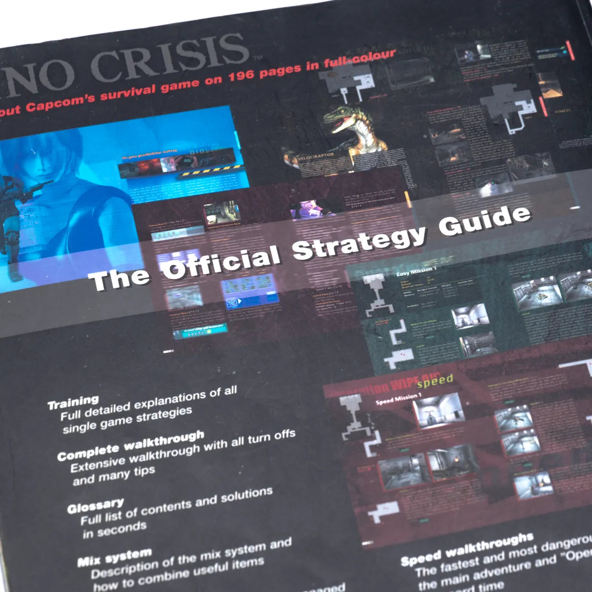 Dino Crisis - Offisiell strategiguide (Future Press) - Retrospillkongen