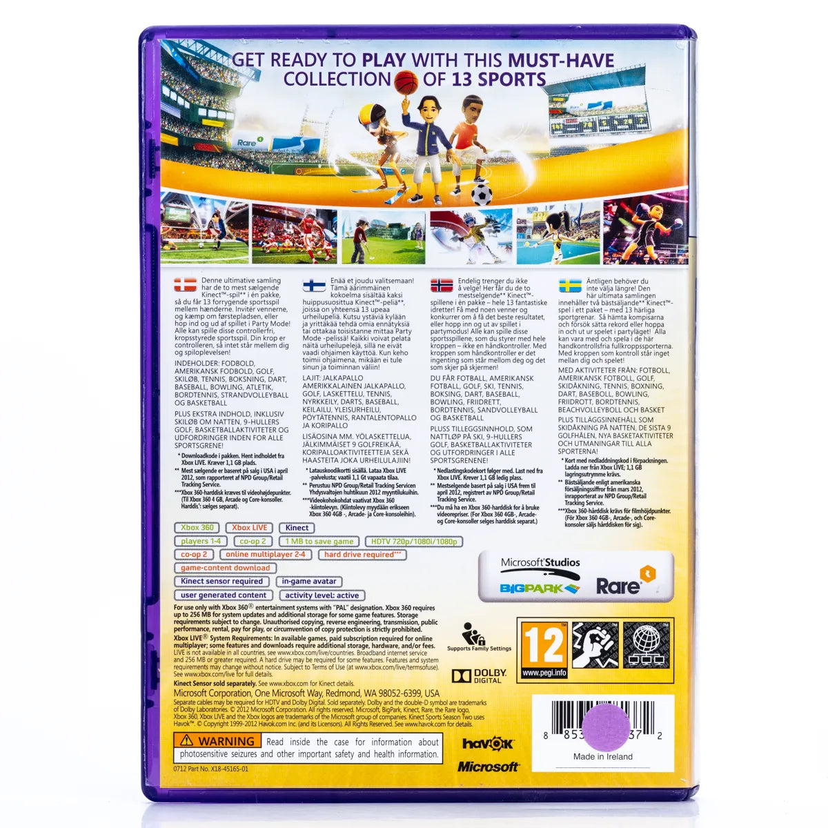 Kinect Sports: Ultimate Collection - Xbox 360 spill - Retrospillkongen