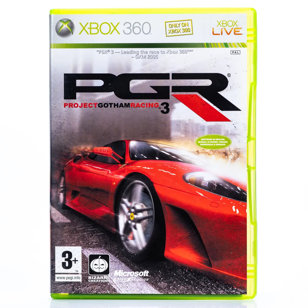 Project Gotham Racing 3 - Xbox 360 spill - Retrospillkongen