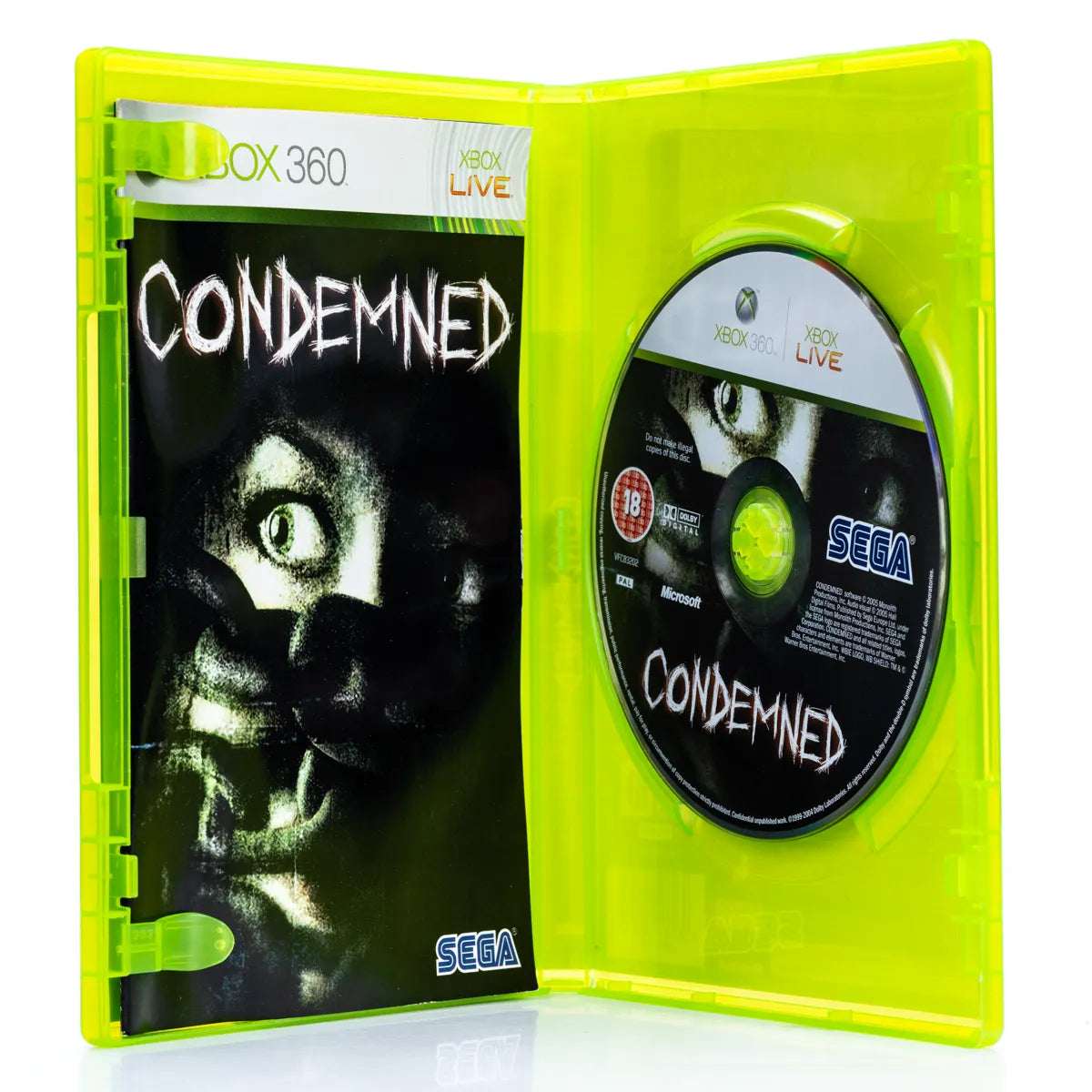 Condemned - Xbox 360 spill - Retrospillkongen