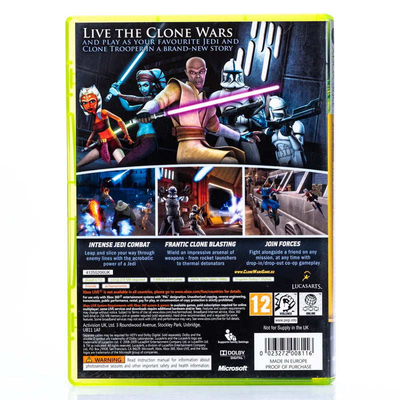 Star Wars: The Clone Wars - Republic Heroes - Xbox 360 spill