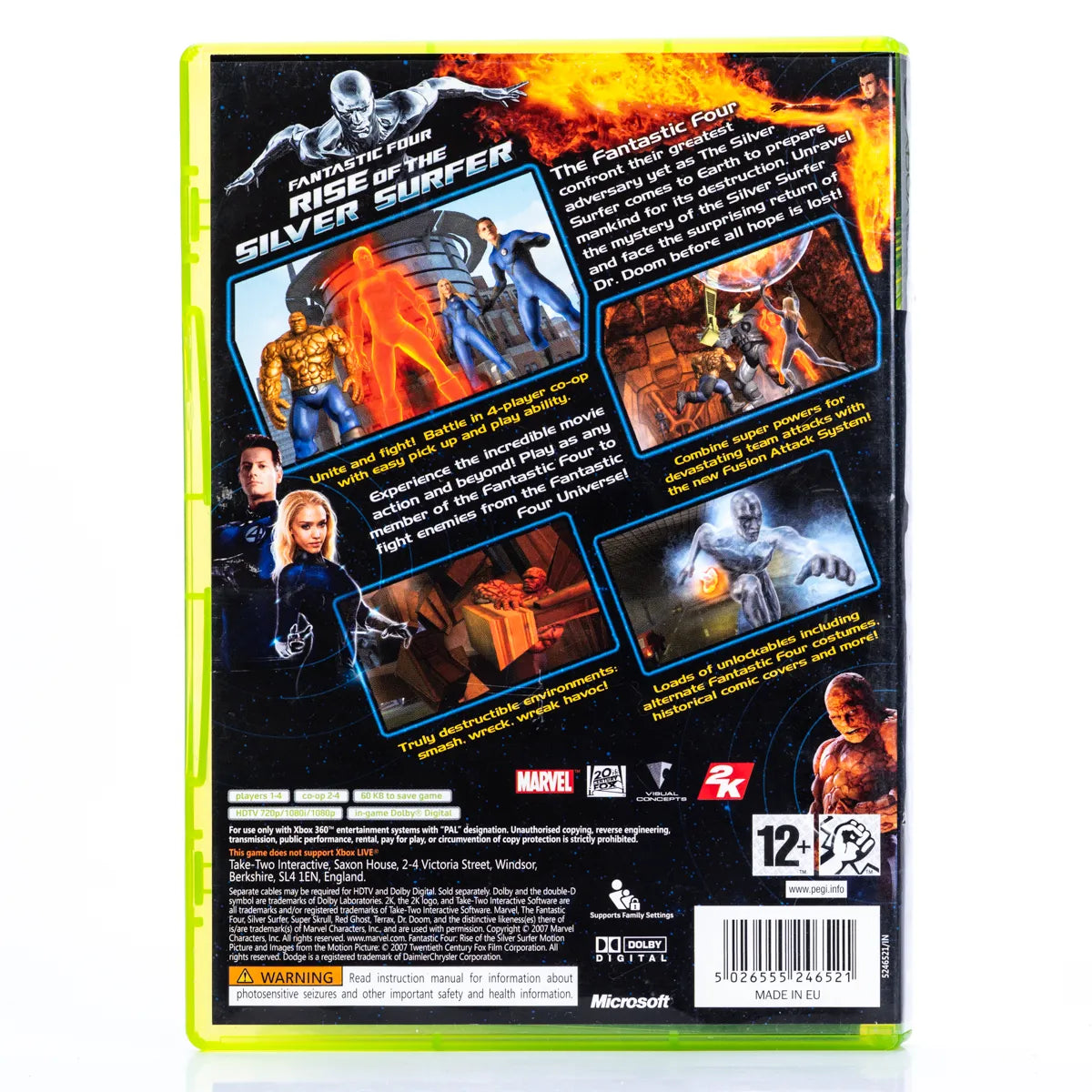 Fantastic Four: Rise of the Silver Surfer - Xbox 360 spill - Retrospillkongen