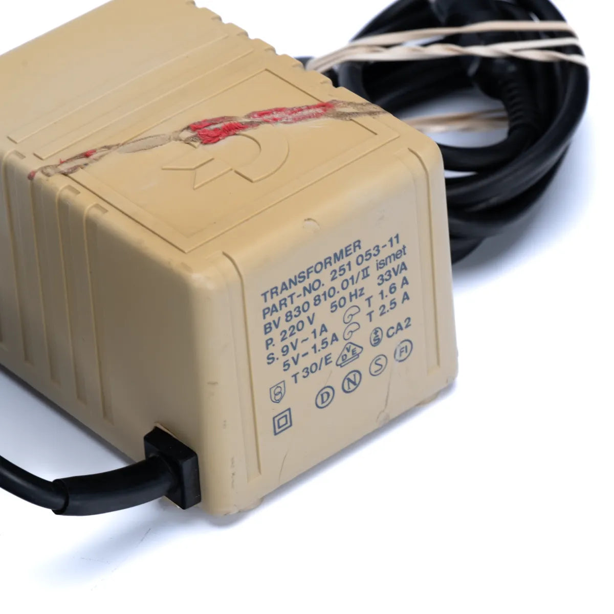 Original strømforsyning til Commodore 64