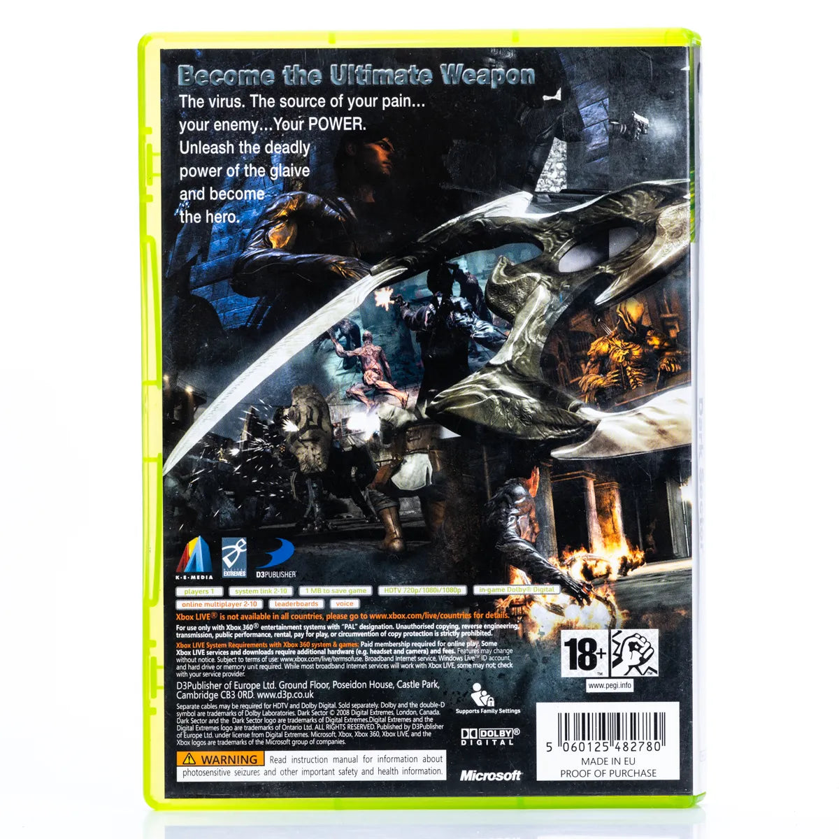 Dark Sector - Xbox 360 spill - Retrospillkongen