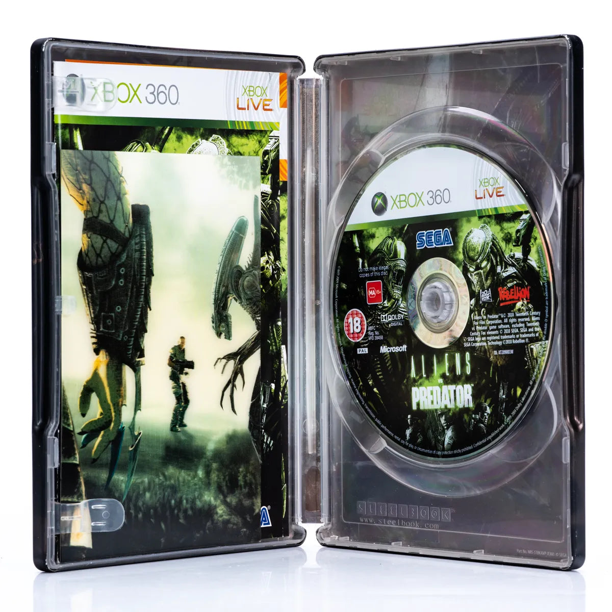 Aliens vs Predator (Steelbook) - Xbox 360 spill - Retrospillkongen