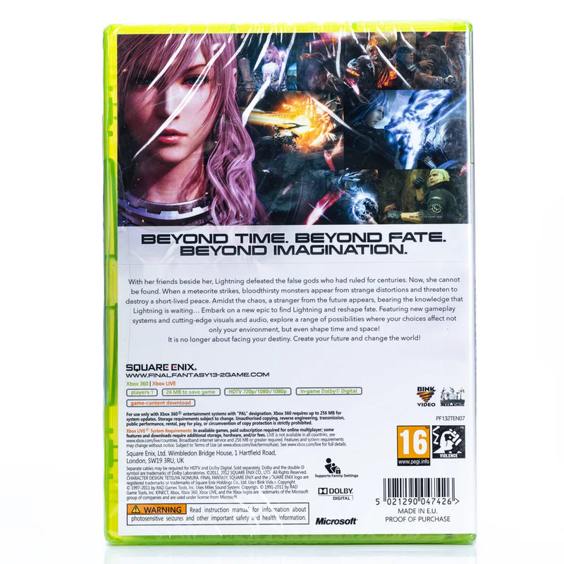 Final Fantasy XIII-2 - Xbox 360 spill (Forseglet)