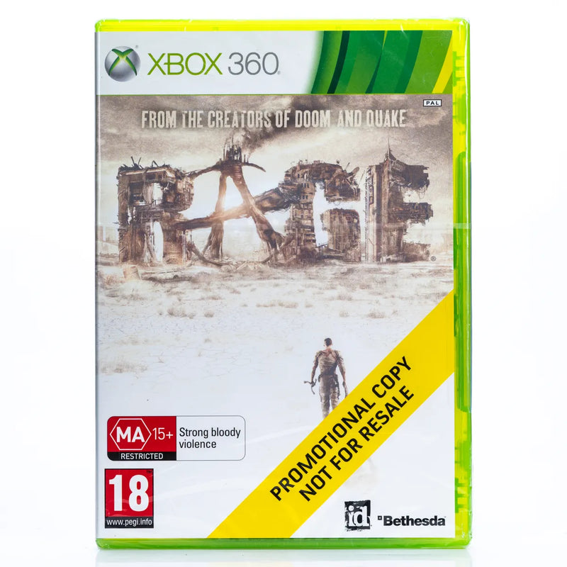 Rage - Promo - Xbox 360 Spill (Forseglet)