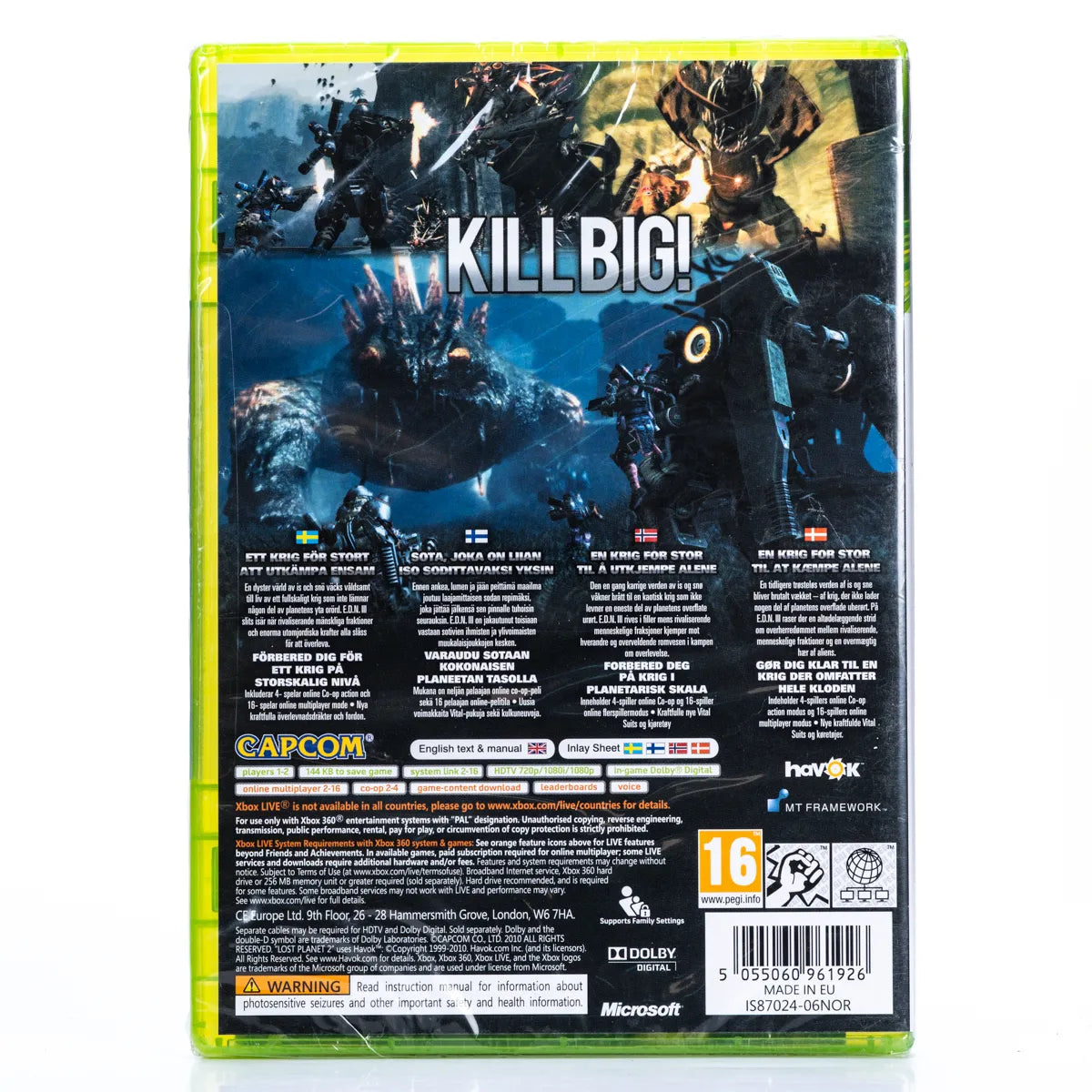 Lost Planet 2 - Xbox 360 spill (Forseglet) - Retrospillkongen