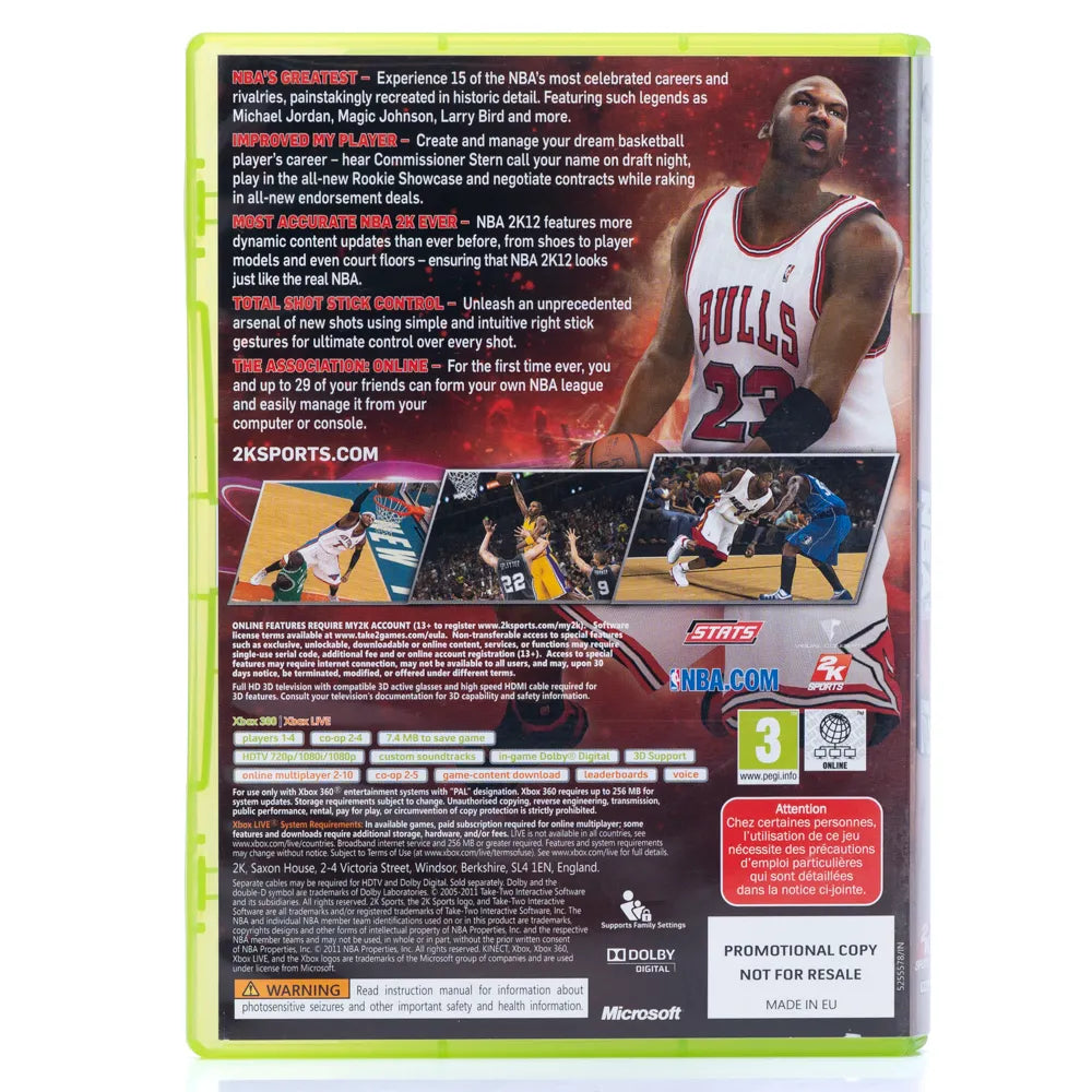 NBA 2K12 - Xbox 360 spill - Retrospillkongen