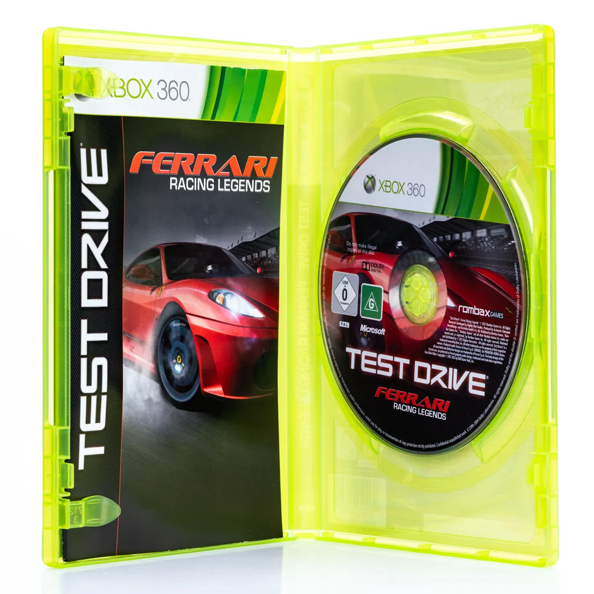Test Drive: Ferrari Racing Legends - Xbox 360 spill - Retrospillkongen