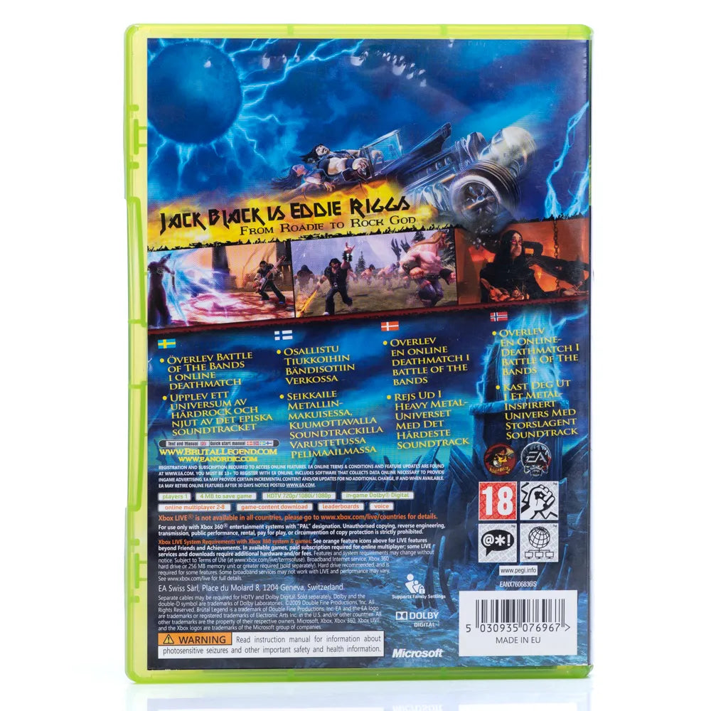 Brutal Legend - Xbox 360 spill - Retrospillkongen