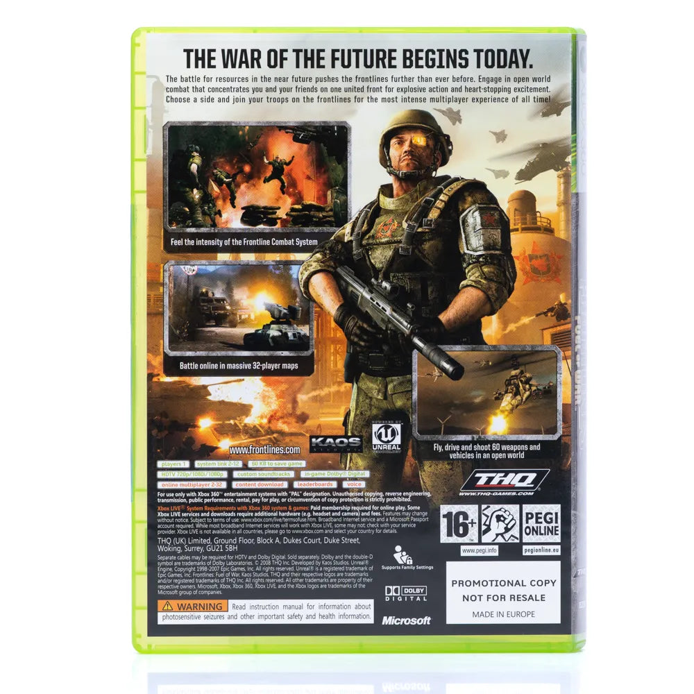 Frontlines: Fuel of War - Xbox 360 spill - Retrospillkongen
