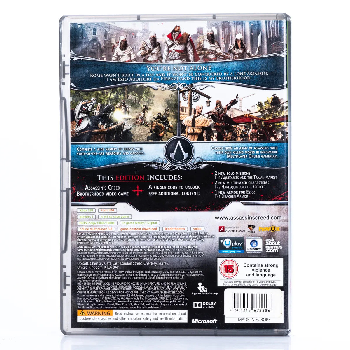 Assassin's Creed Brotherhood - Xbox 360 spill - Retrospillkongen