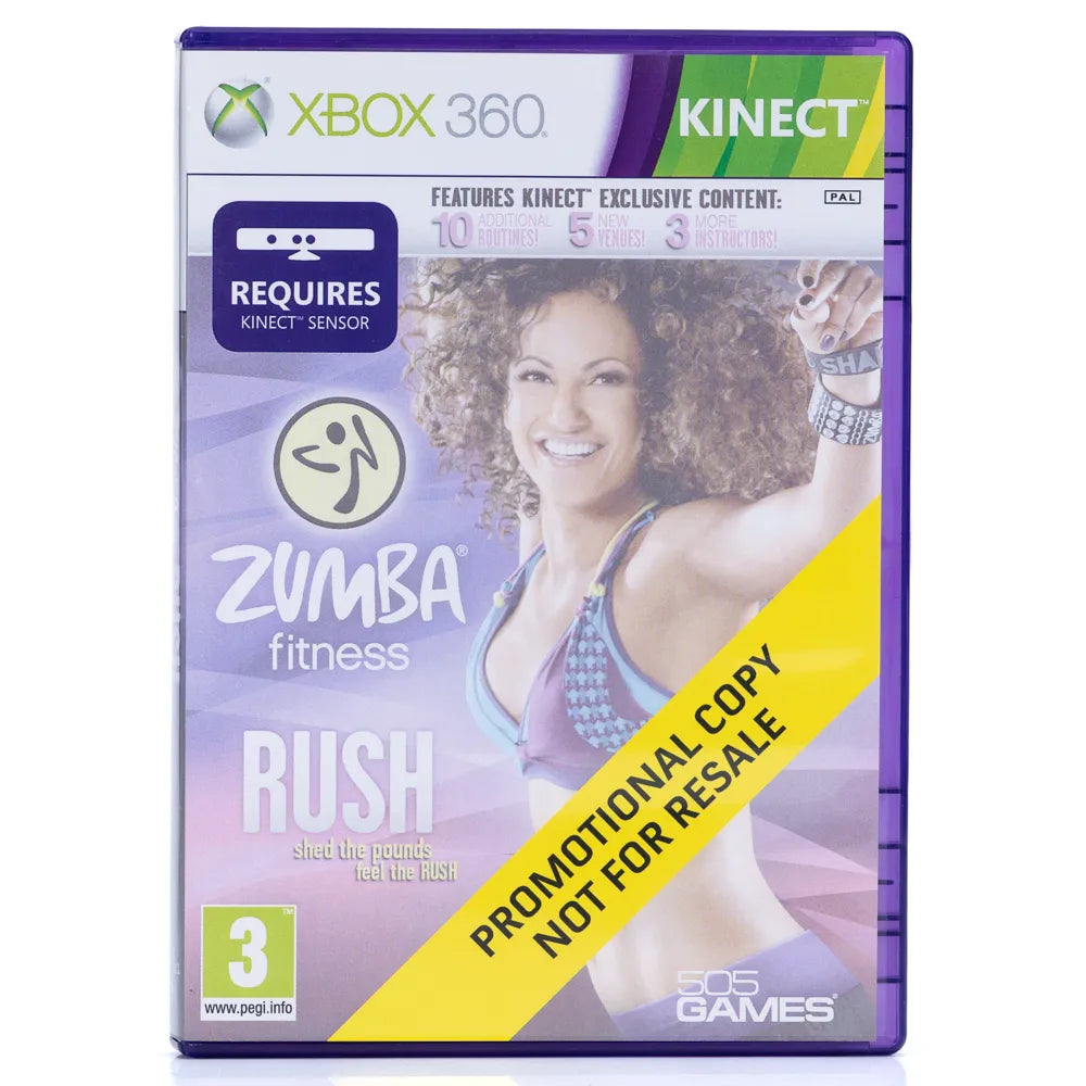 Zumba Fitness Rush - Xbox 360 spill - Retrospillkongen