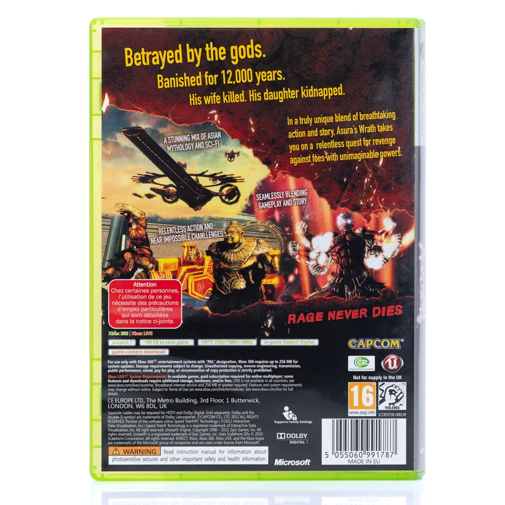 Asura's Wrath - Xbox 360 spill - Retrospillkongen