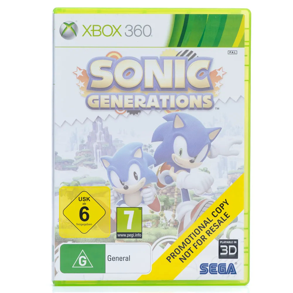 Sonic Generations - Xbox 360 spill