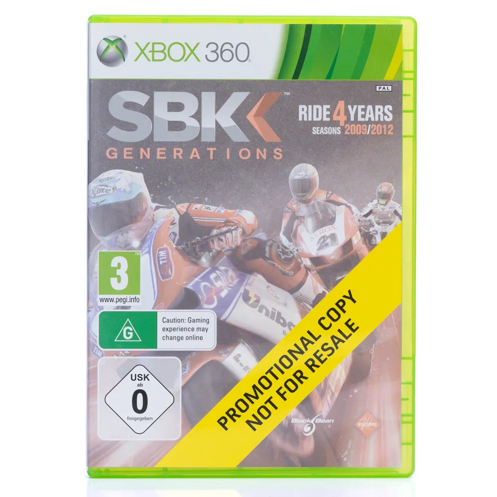 SBK Generations - Xbox 360 spill - Retrospillkongen