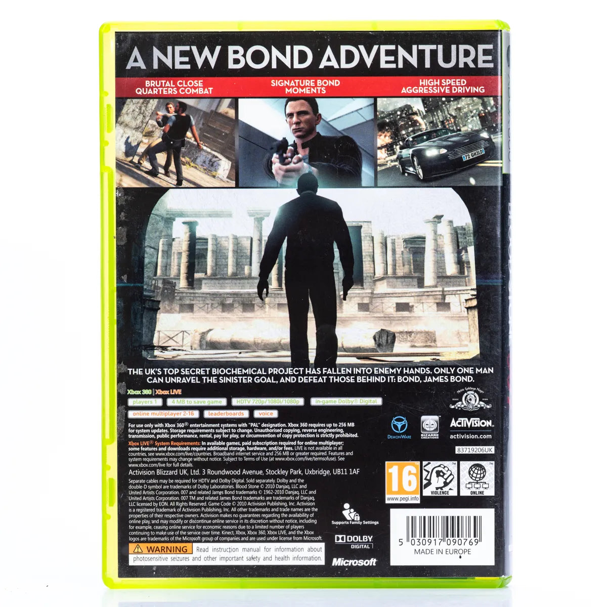 007: Blood Stone - Xbox 360 spill - Retrospillkongen