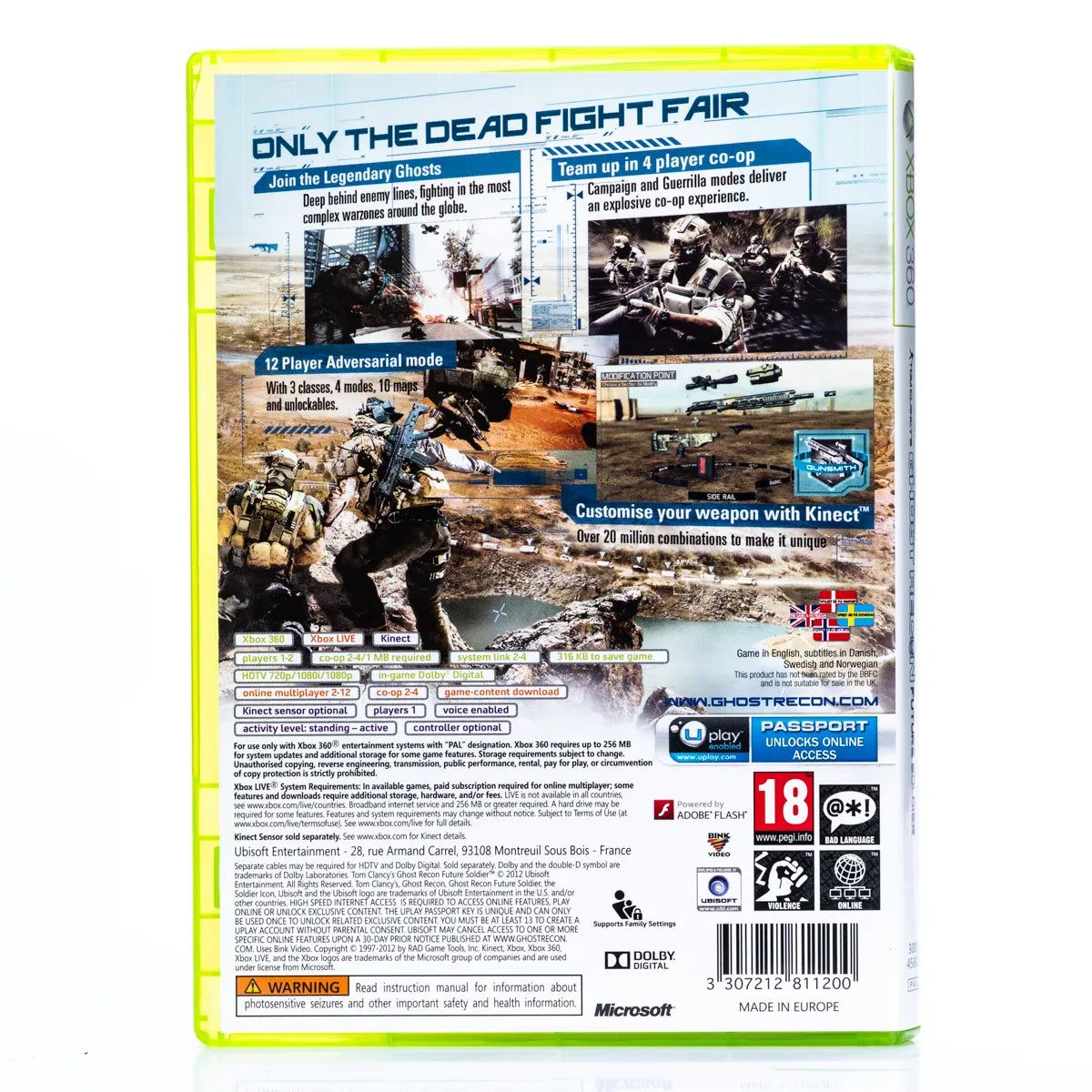 Tom Clancy's Ghost Recon: Future Soldier - Xbox 360 spill - Retrospillkongen