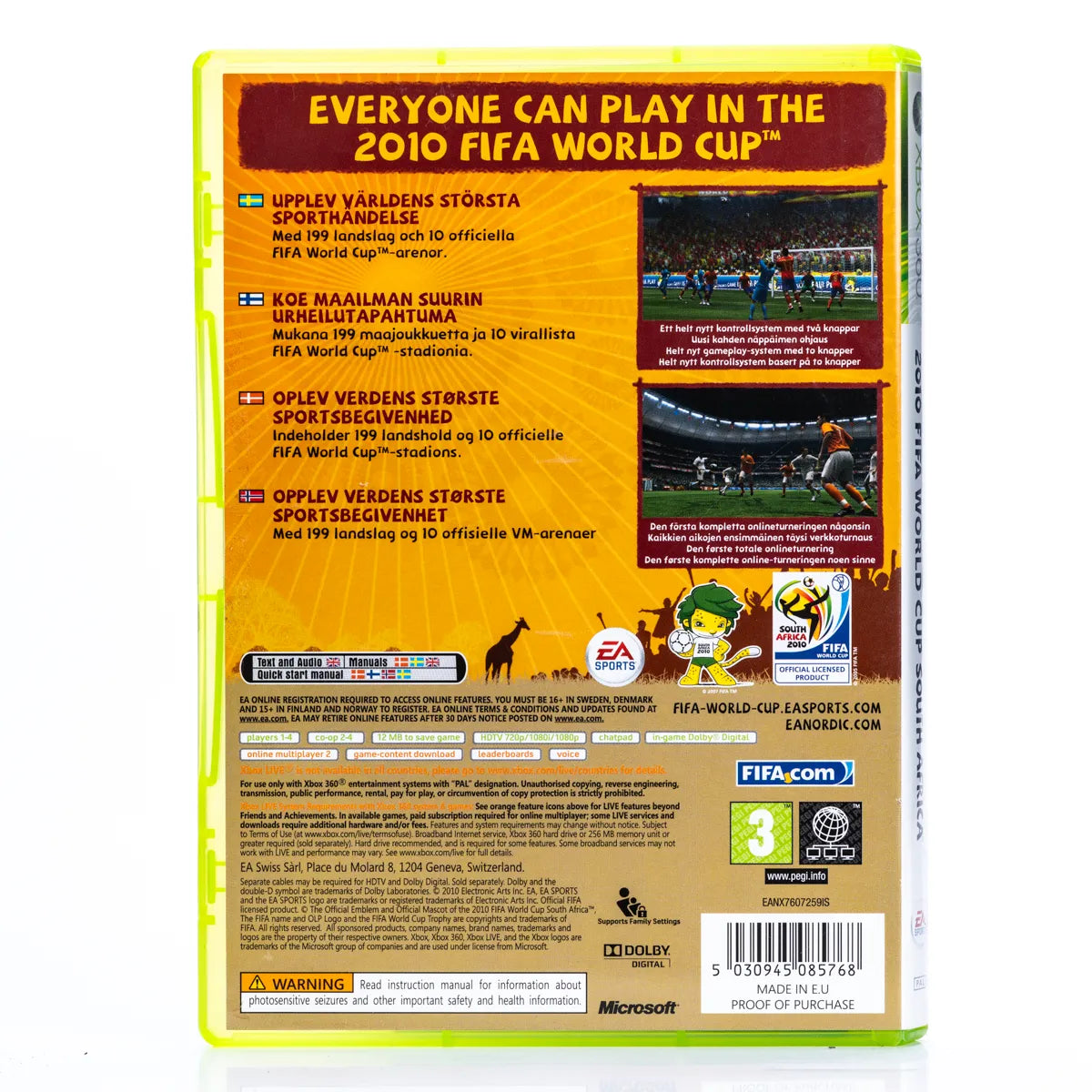 2010 FIFA World Cup South Africa - Xbox 360 spill - Retrospillkongen
