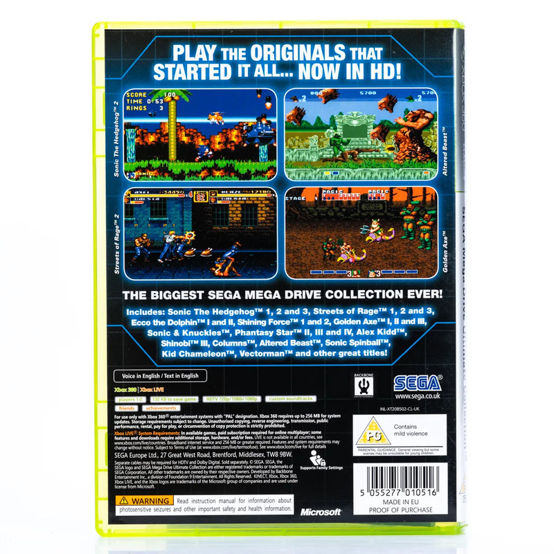 SEGA Mega Drive Ultimate Collection - Xbox 360 spill