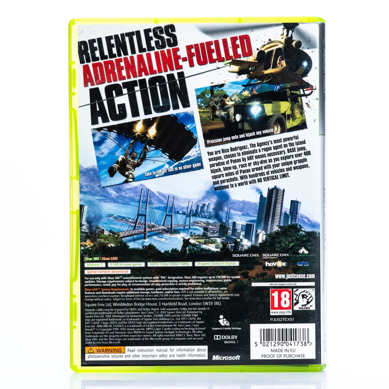 Just Cause 2 - Xbox 360 spill