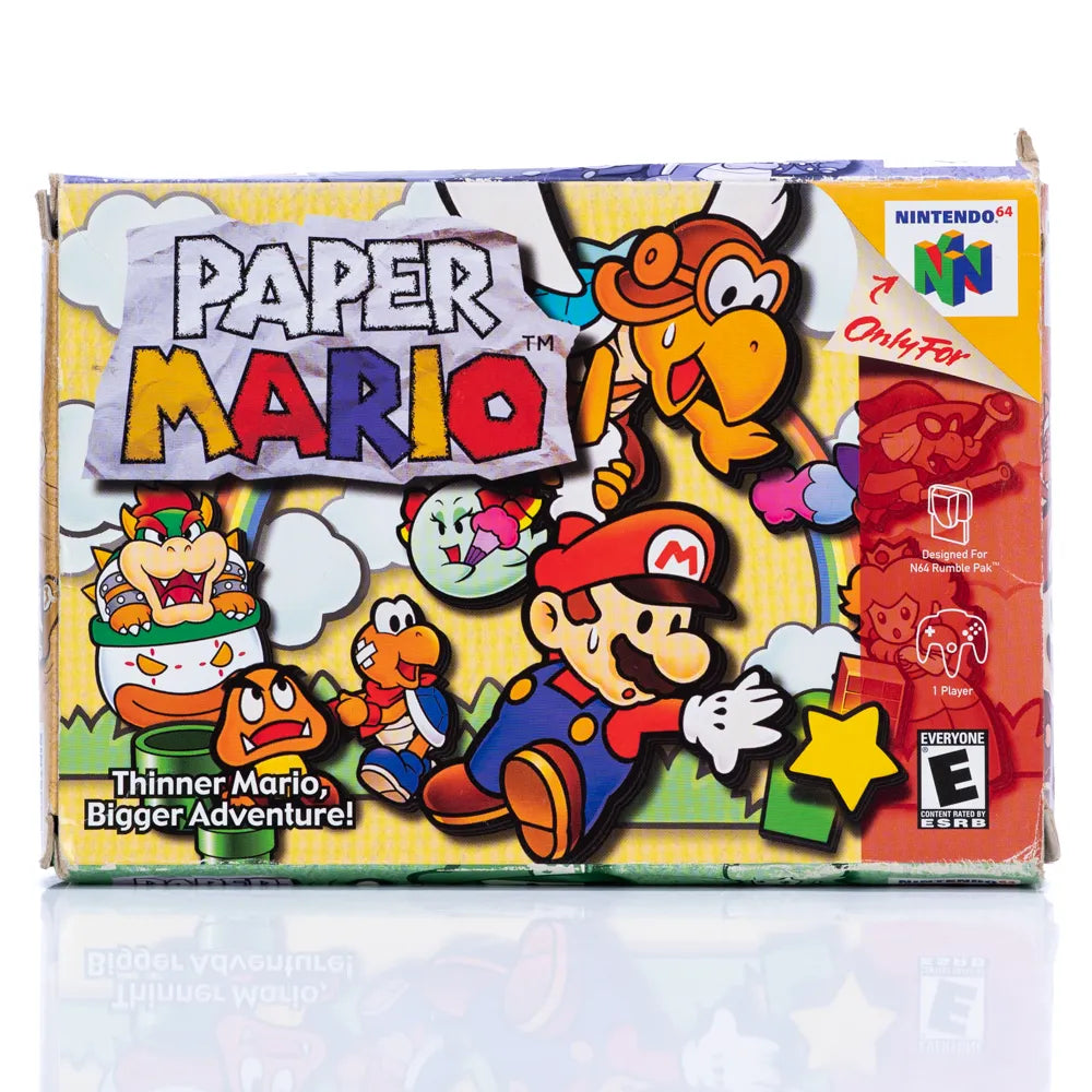 Paper Mario i Eske (NTSC-U) - N64 spill - Retrospillkongen